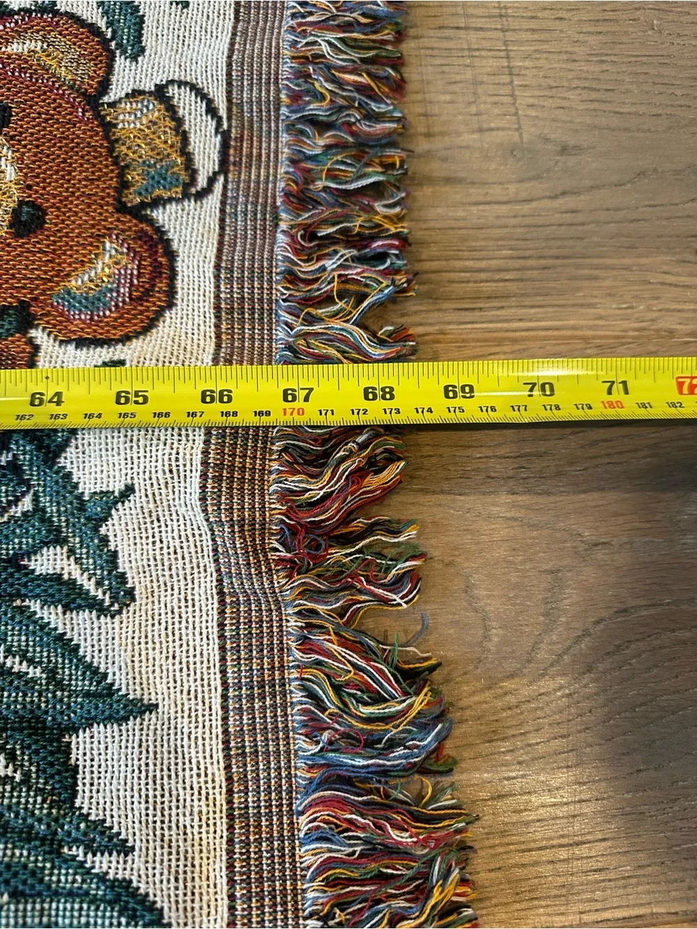 Holiday Tapestry Throw Blanket in Multi-Color